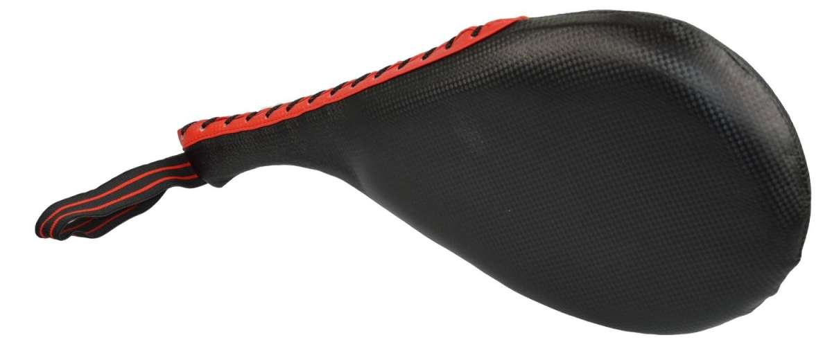 Phoenix Taekwondo racket mitt, PU - Svart/Vit, enkel