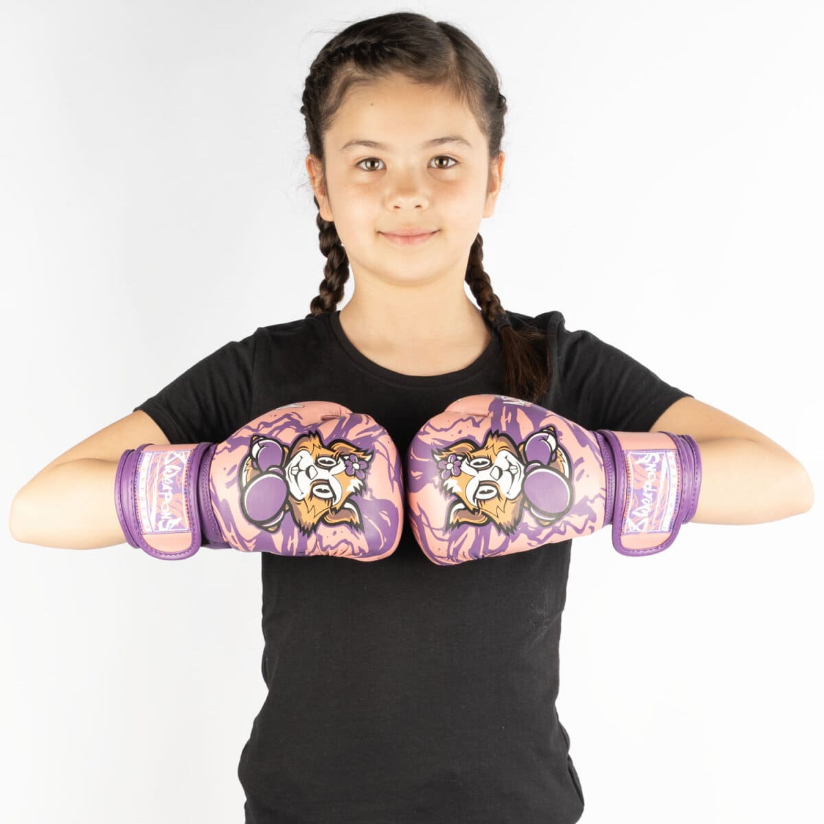 8 WEAPONS Boxningshandskar, Barn - Rosa