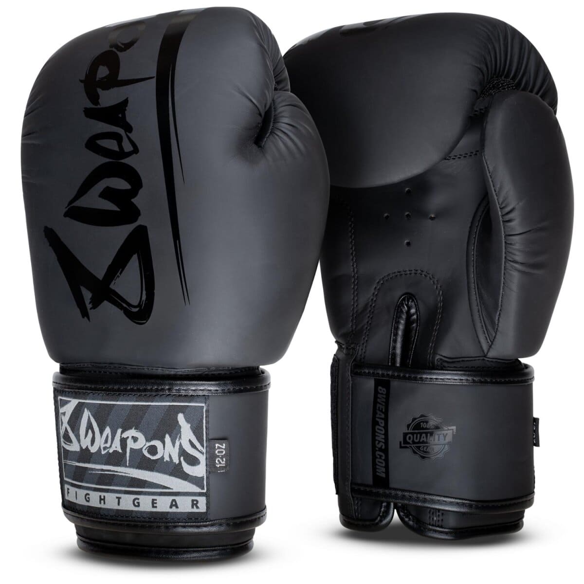 8 WEAPONS Boxningshandskar, Unlimited 2.0 - Svart/Svart