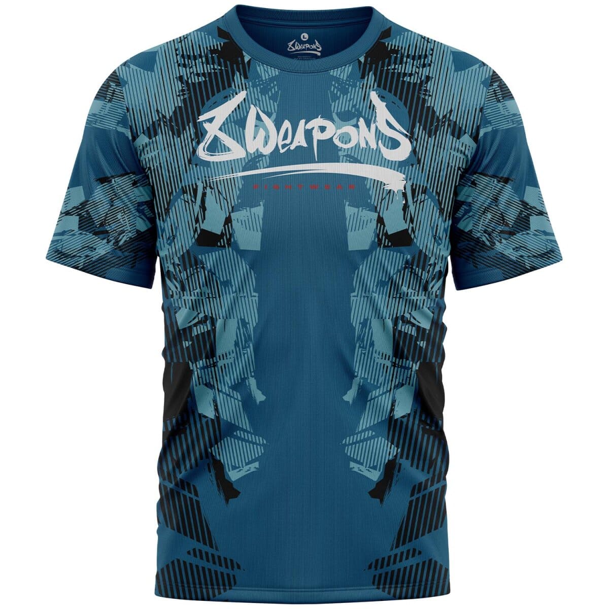 8 WEAPONS Funktionell T-Shirt, Hit 2.0 - Marin/Svart