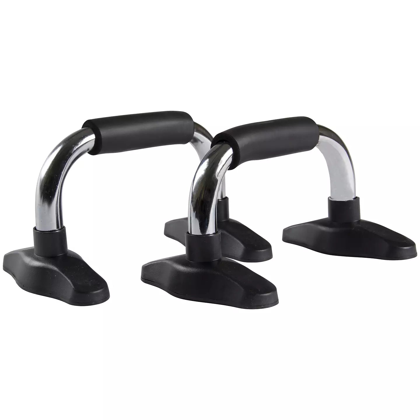 Virtufit Push Up Stänger, Krom
