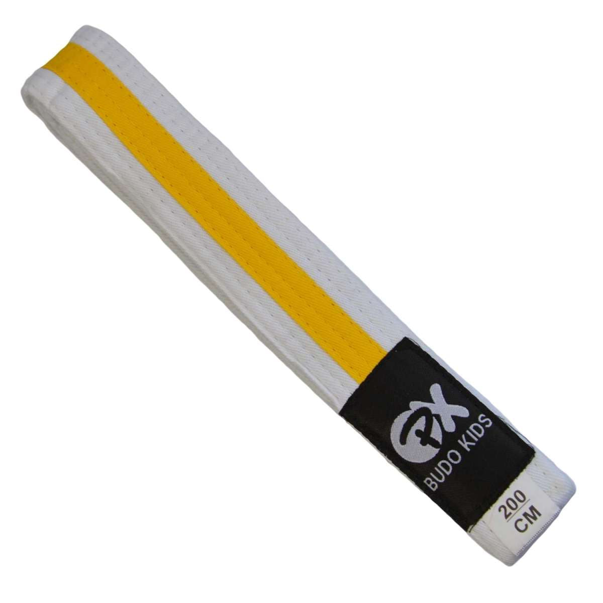 Phoenix PX Budo Barn Softbelt - Vit/Gul