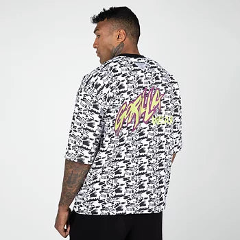 Gorilla Wear Legacy Oversized T-Shirt, white/black