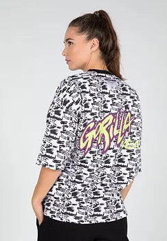 Gorilla Wear Legacy Oversized T-Shirt, white/black