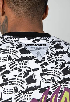 Gorilla Wear Legacy Oversized T-Shirt, white/black