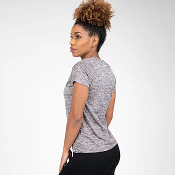 Gorilla Wear Elmira V-Neck T-Shirt, grey melange