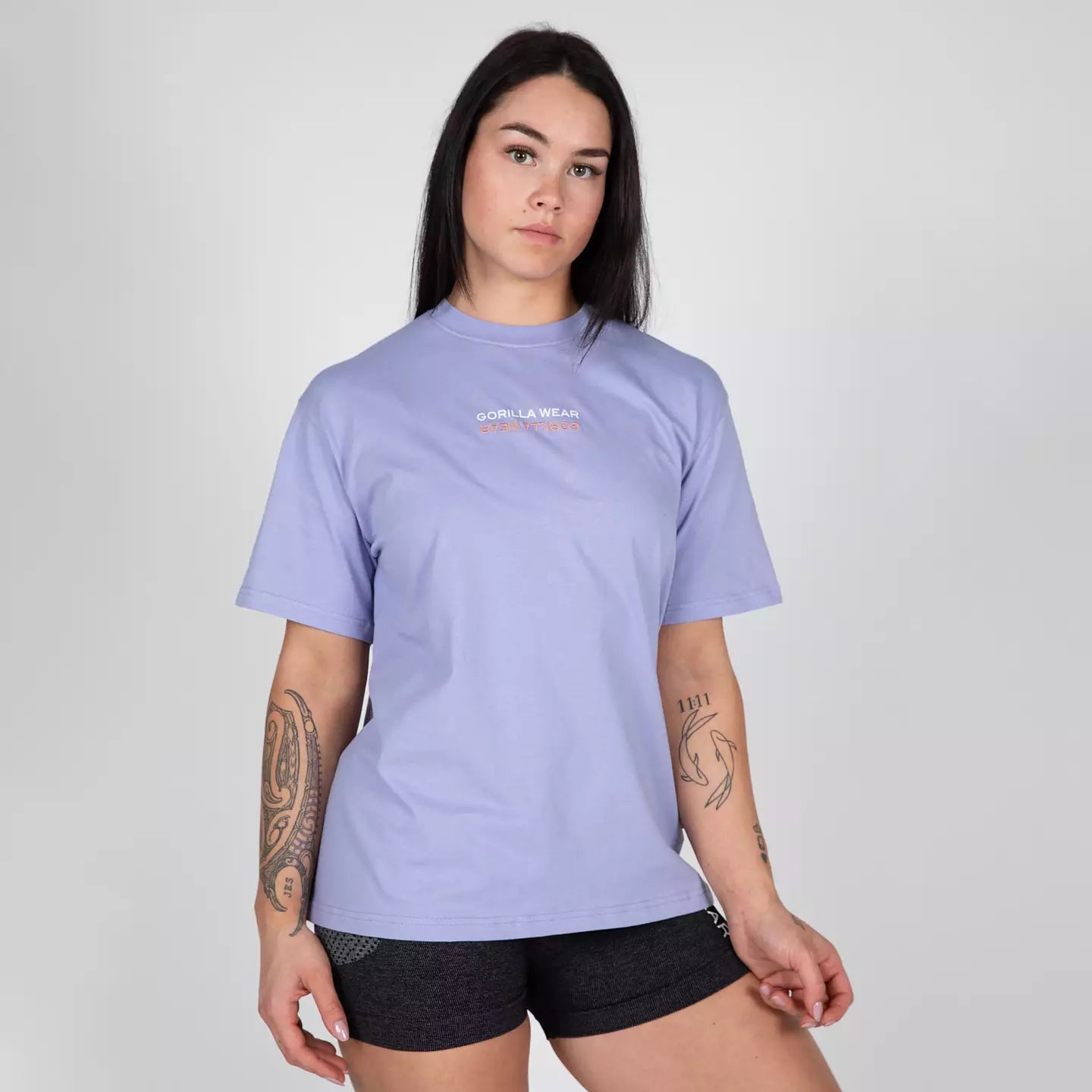 Gorilla Wear Medina Oversized T-Shirt, lilac