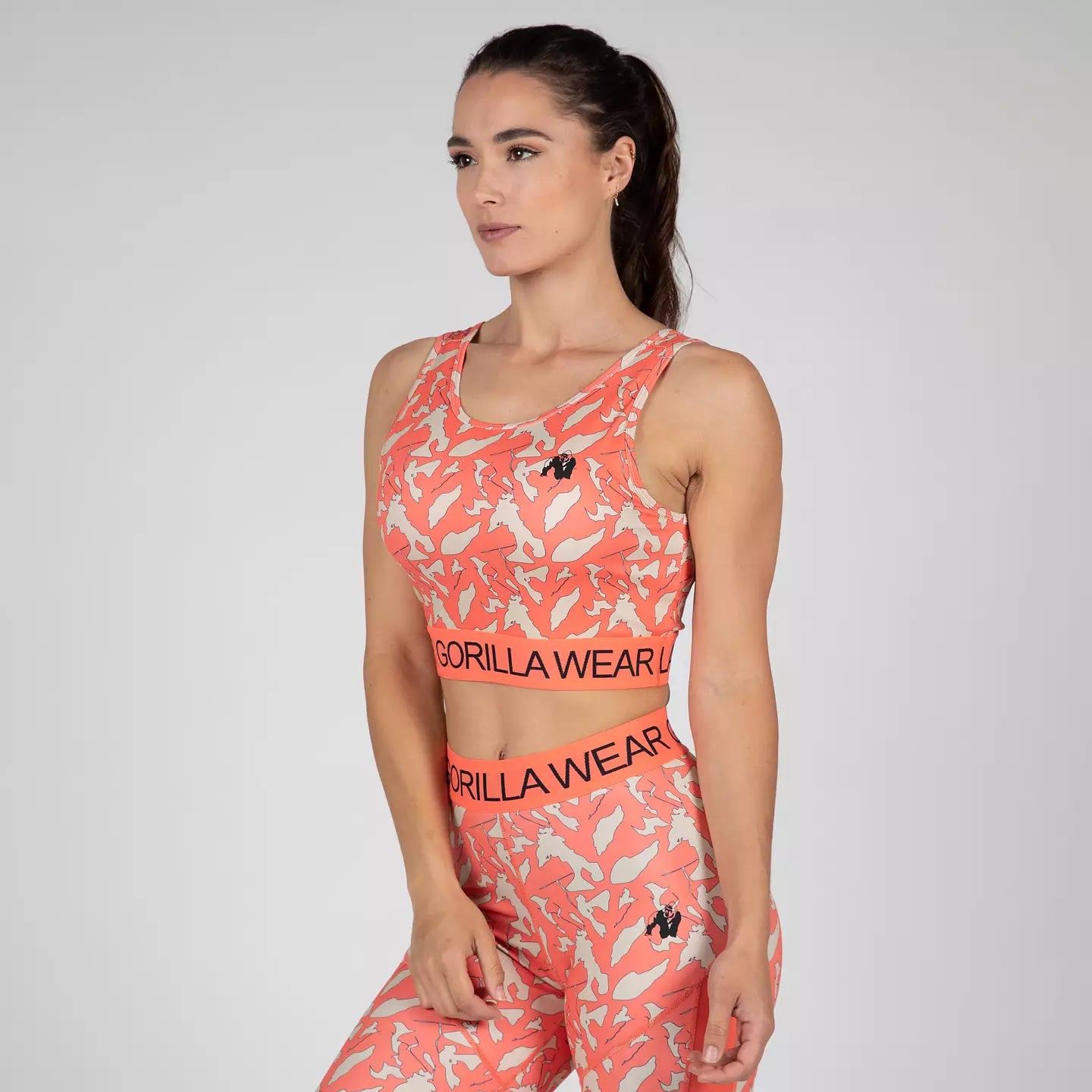 Gorilla Wear Osseo Crop Top, pink