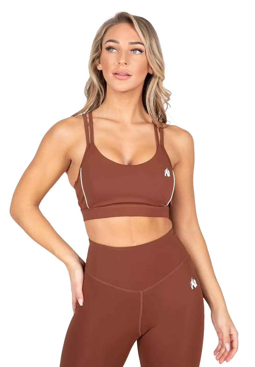 Gorilla Wear Arizona Sports Bra, brown