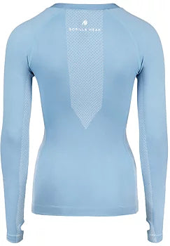 Gorilla Wear Selah Seamless Long Sleeve, light blue