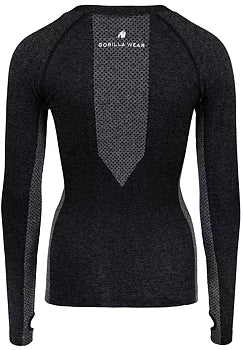 Gorilla Wear Selah Seamless Long Sleeve, black