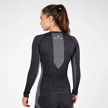 Gorilla Wear Selah Seamless Long Sleeve, black