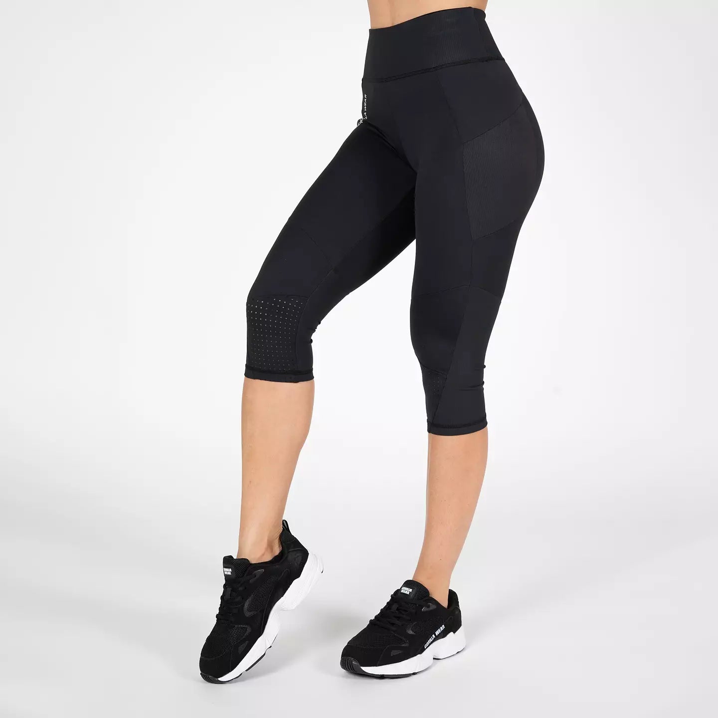 Gorilla Wear Monroe Cropped Leggings, black