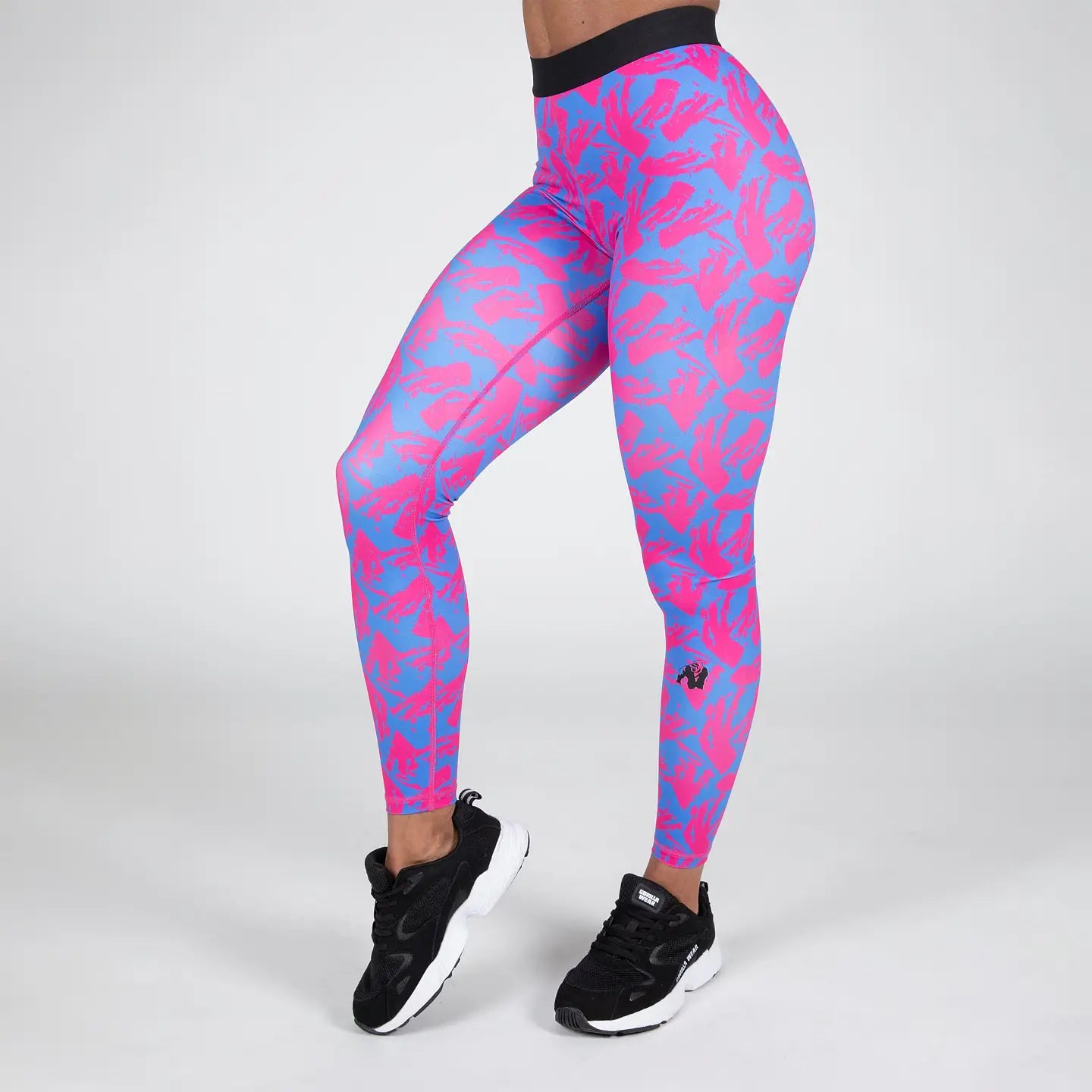 Gorilla Wear Colby Leggings, blue/pink