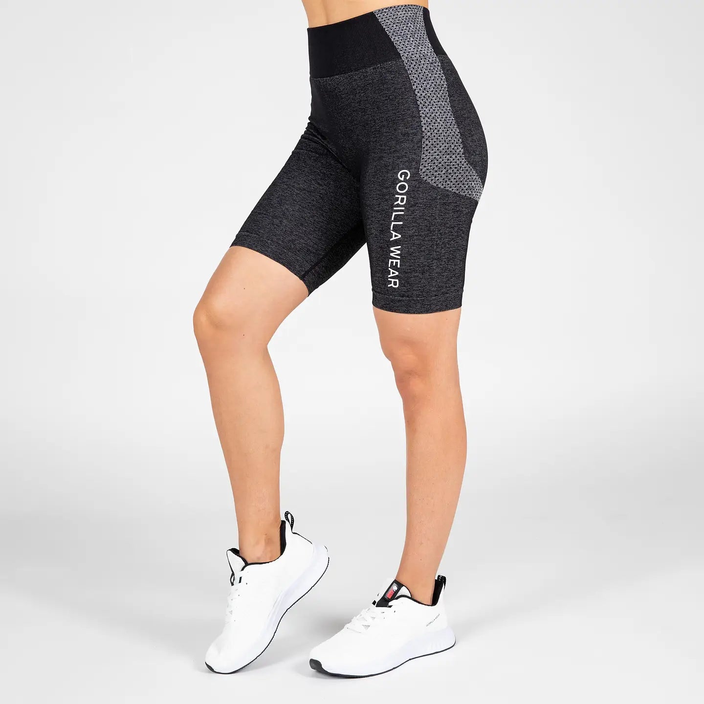 Gorilla Wear Selah Seamless Cycling Shorts, black