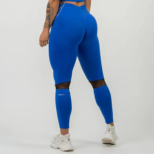 Nebbia FIT Aktiv Högmidjade Leggings - Blå