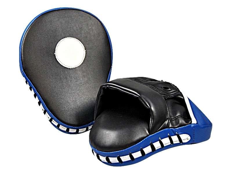 Phoenix Kampsport Mitts / Handmittsar – Böjda Boxningsmittsar Par Blå/Svart