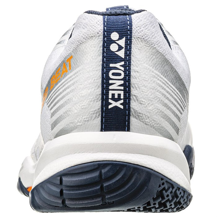 Yonex Strider Beat Badmintonskor Unisex - Vit/Orange