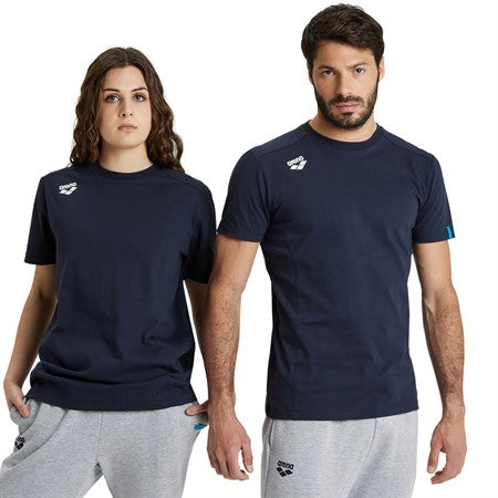 Arena Team T-Shirt Panel Medium Grey Heather