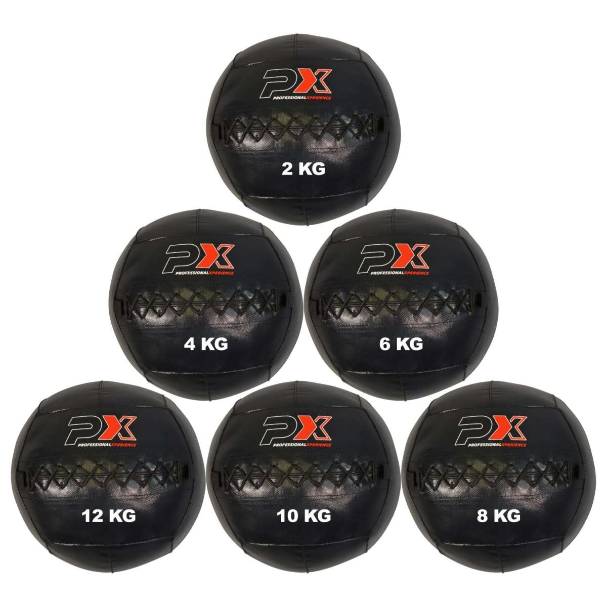 Phoenix Wall Ball, Medicinboll - PVC Svart