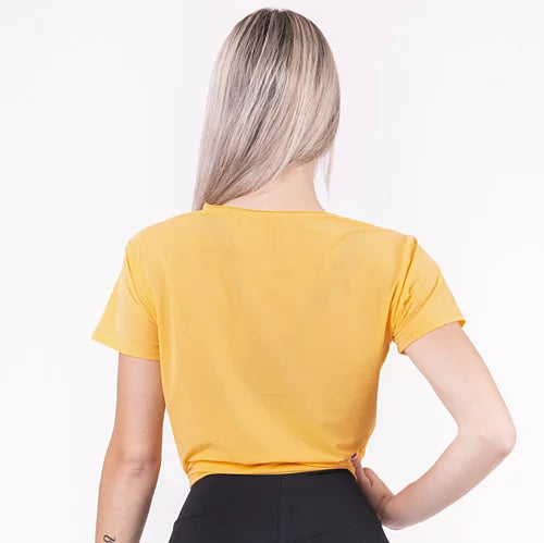 Nebbia Knytbands T-shirt - Orange
