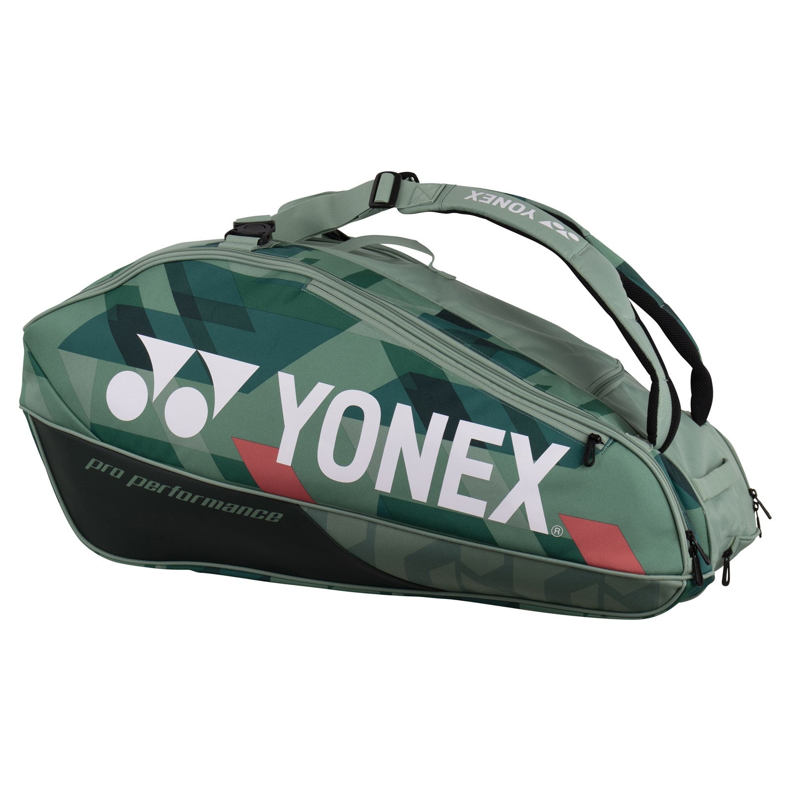 Yonex Pro Racket Bag x9 Olivgrön