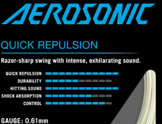 Yonex Aerosonic - 200M Badmintonssträng