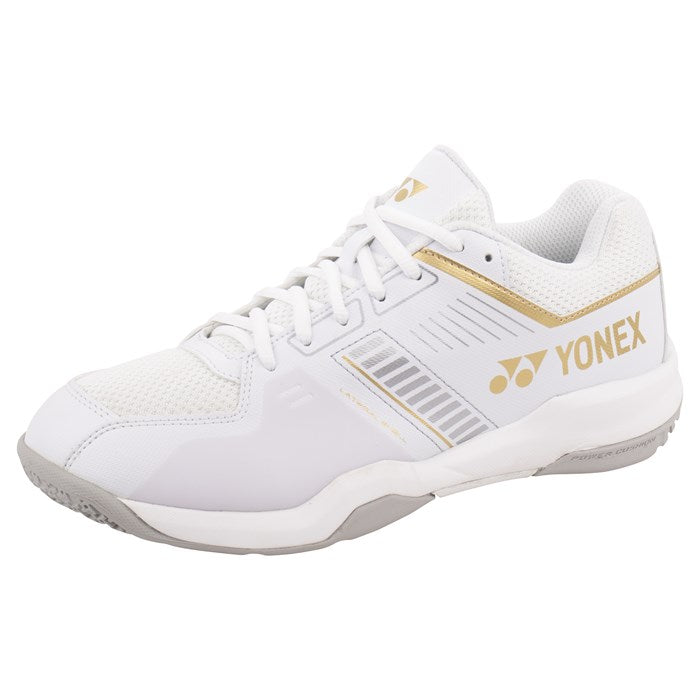 Yonex Strider Flow Badmintonskor Unisex - Vit/Guld