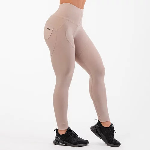 Nebbia Högmidjade Bubble Butt Lifting Byxor - Kräm