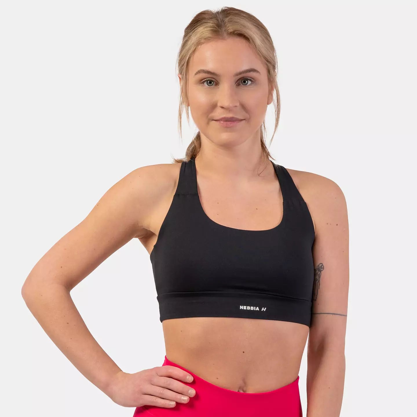 Nebbia Aktiv Sport-BH Med Medium Stöd - Svart