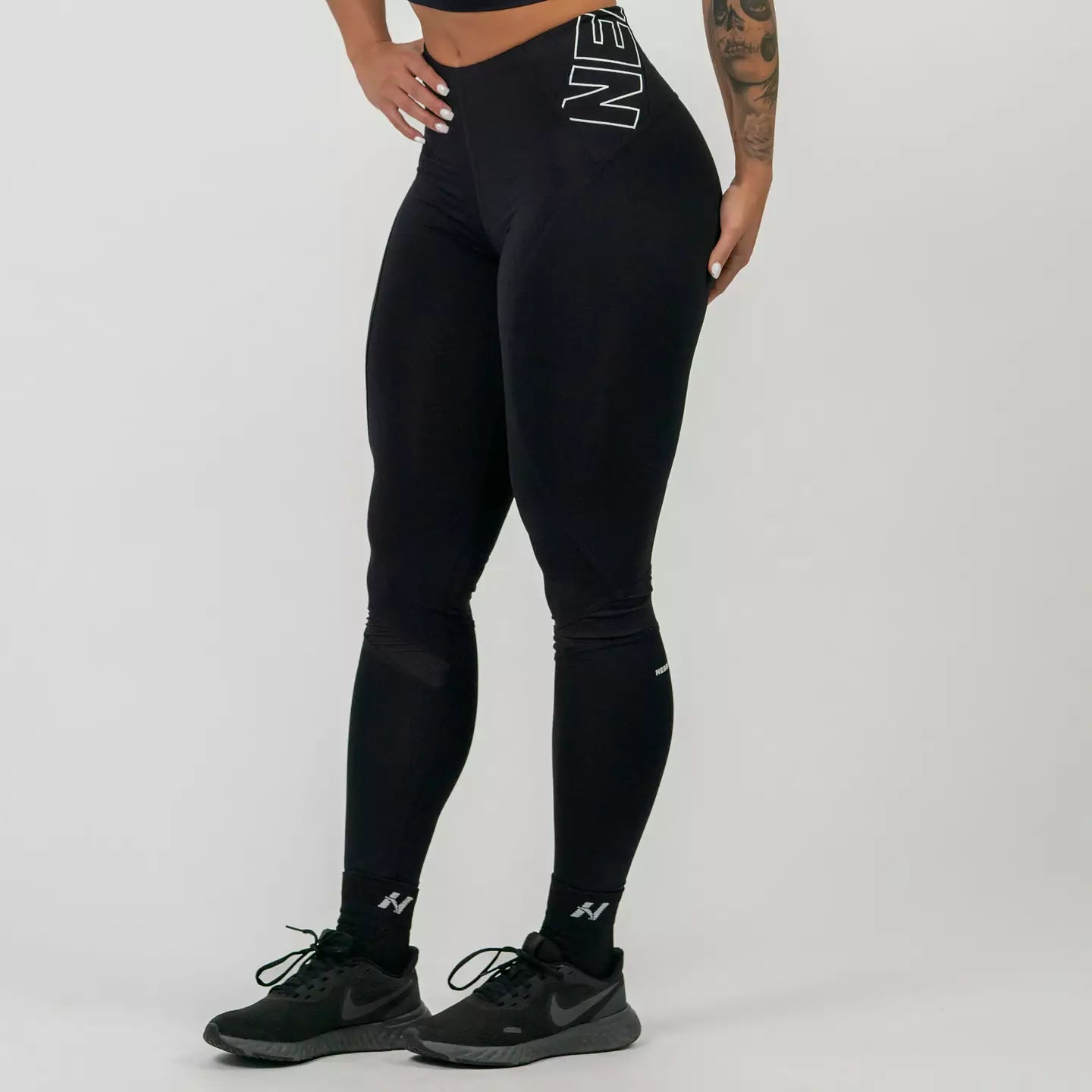 Nebbia FIT Aktiv Högmidjade Leggings - Svart