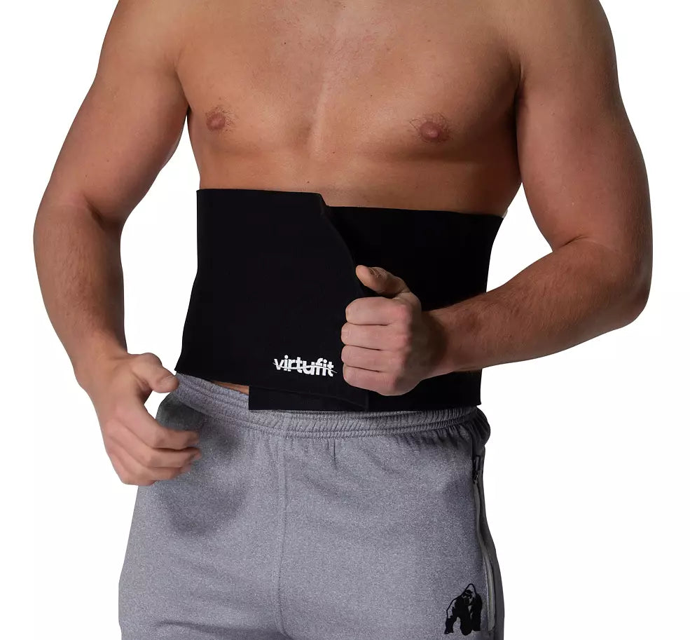 Virtufit Midjeträningsbälte, svart