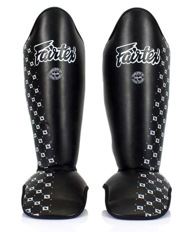 Fairtex SP5 Competition Shin instep - Svart