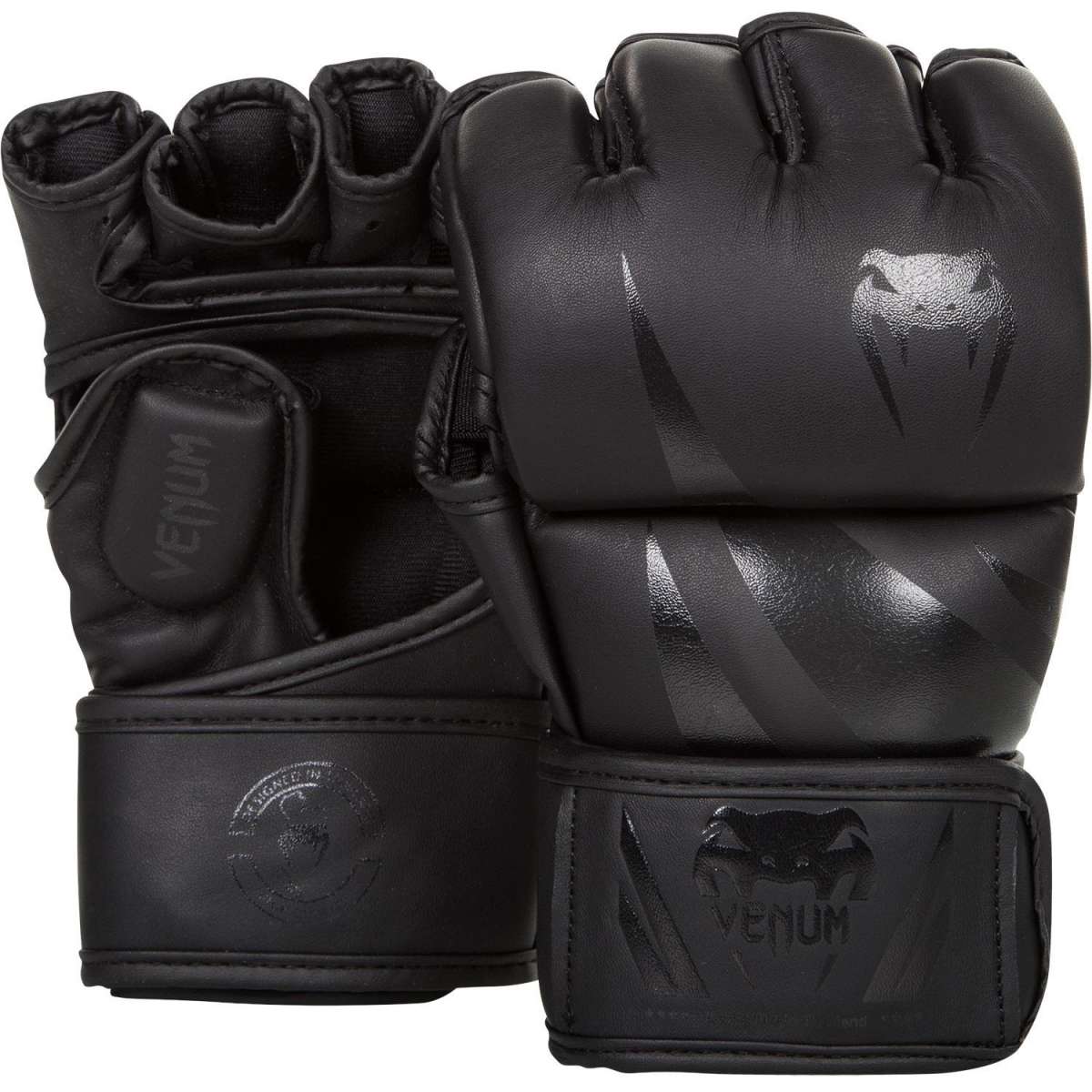 Venum Challenger MMA-handskar - Svart/Svart