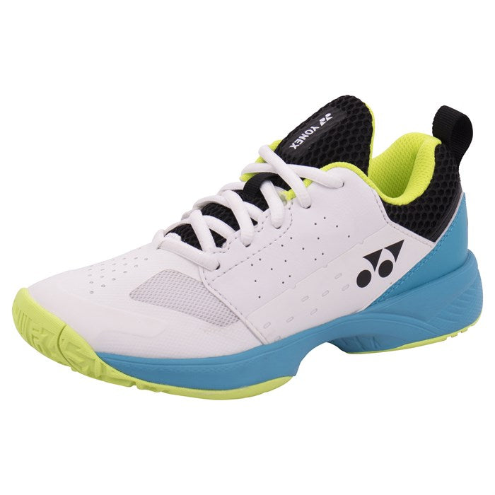 Yonex Lumio Tennisskor Junior - Vit/Turkos