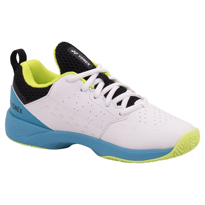 Yonex Lumio Tennisskor Junior - Vit/Turkos