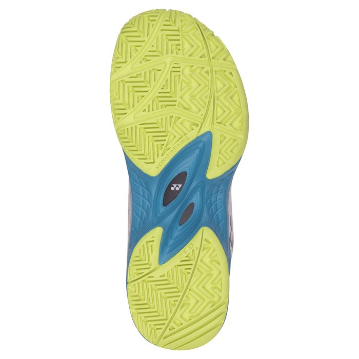 Yonex Lumio Tennisskor Junior - Vit/Turkos