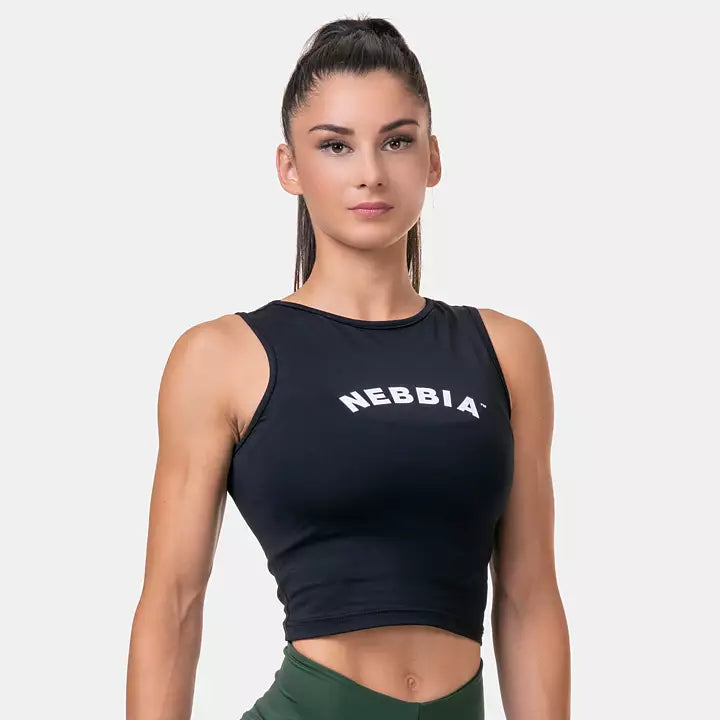Nebbia Fit & Sporty Tank Top - Svart