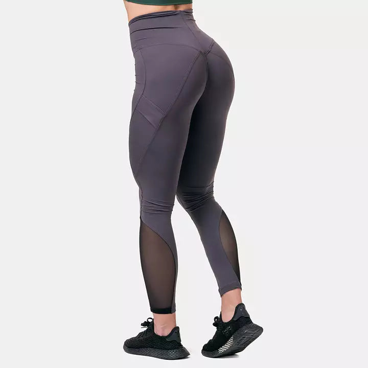 Nebbia Fit & Smart Högmidjade Tights - Marron