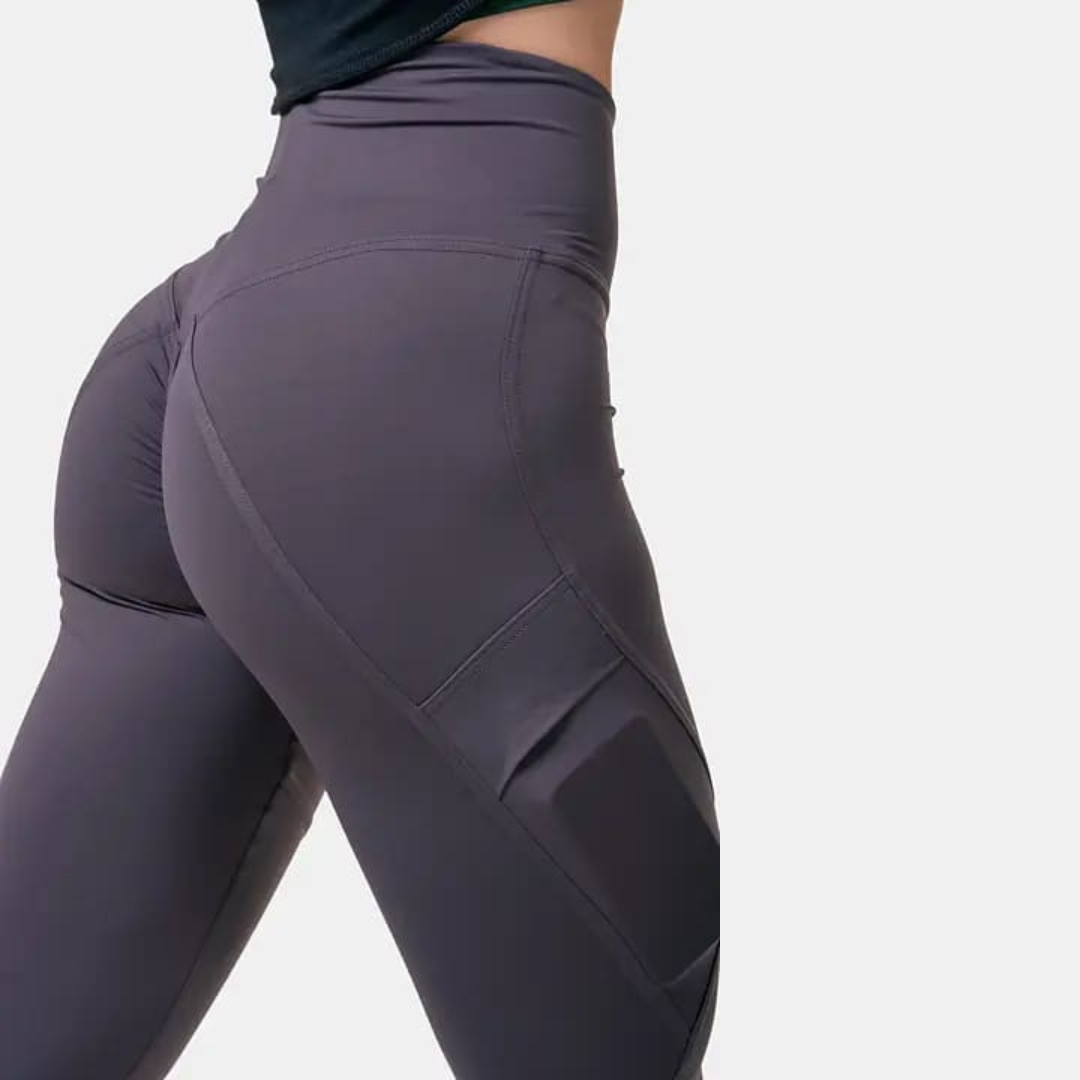 Nebbia Fit & Smart Högmidjade Tights - Marron