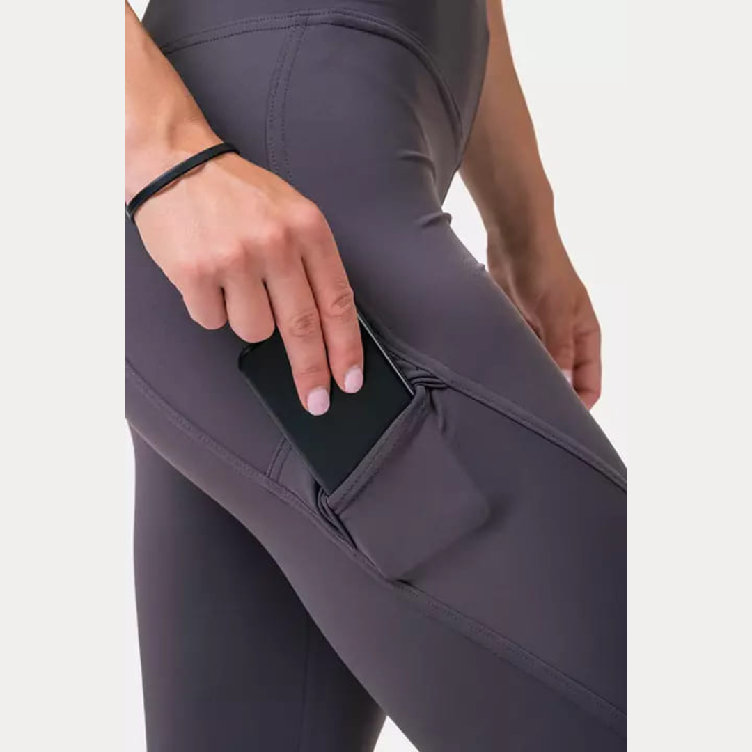 Nebbia Fit & Smart Högmidjade Tights - Marron