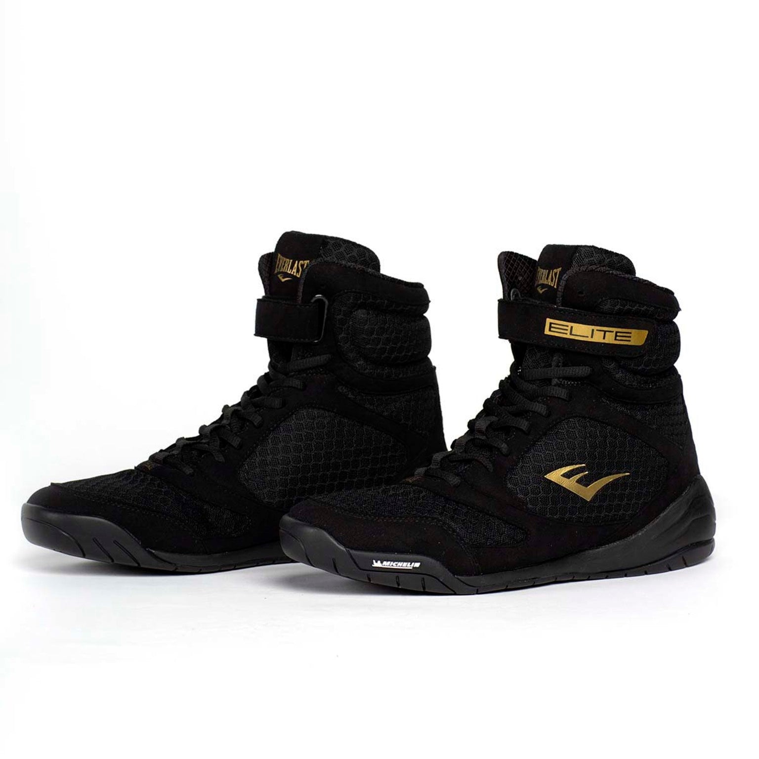 Everlast Elite 2 Boxing Shoes - Svart/Guld