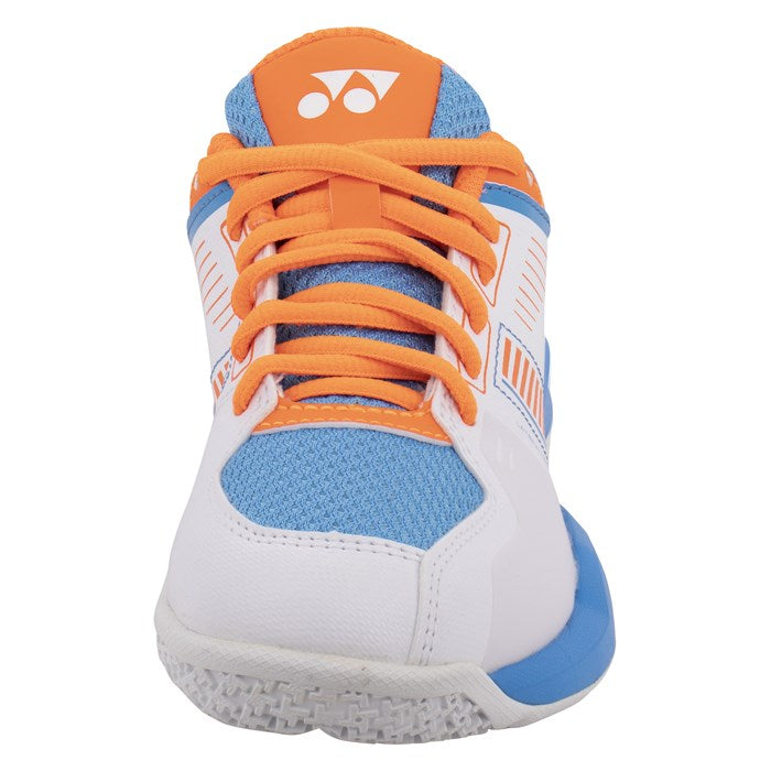 Yonex Strider Flow (Lace)  Badmintonskor Junior - Vit/Sky Blå