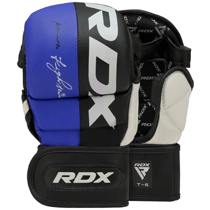 RDX Grappling Handskar Rex T6 - Blå