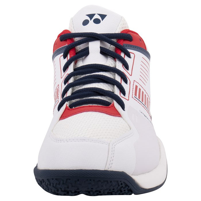 Yonex Strider Flow Wide Badmintonskor Herr - Vit/Röd