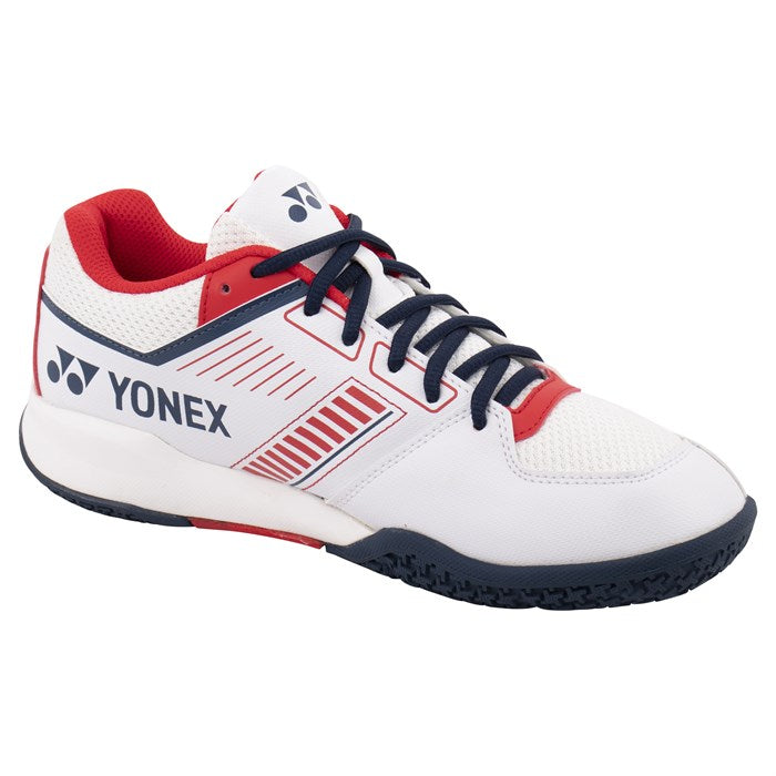Yonex Strider Flow Wide Badmintonskor Herr - Vit/Röd