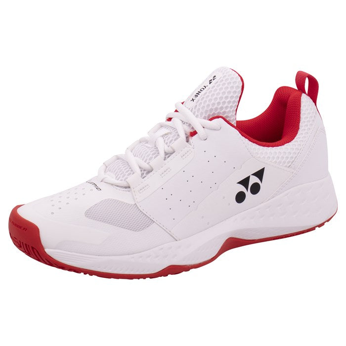 Yonex Lumio 4 Tennisskor Unisex - Vit/Röd