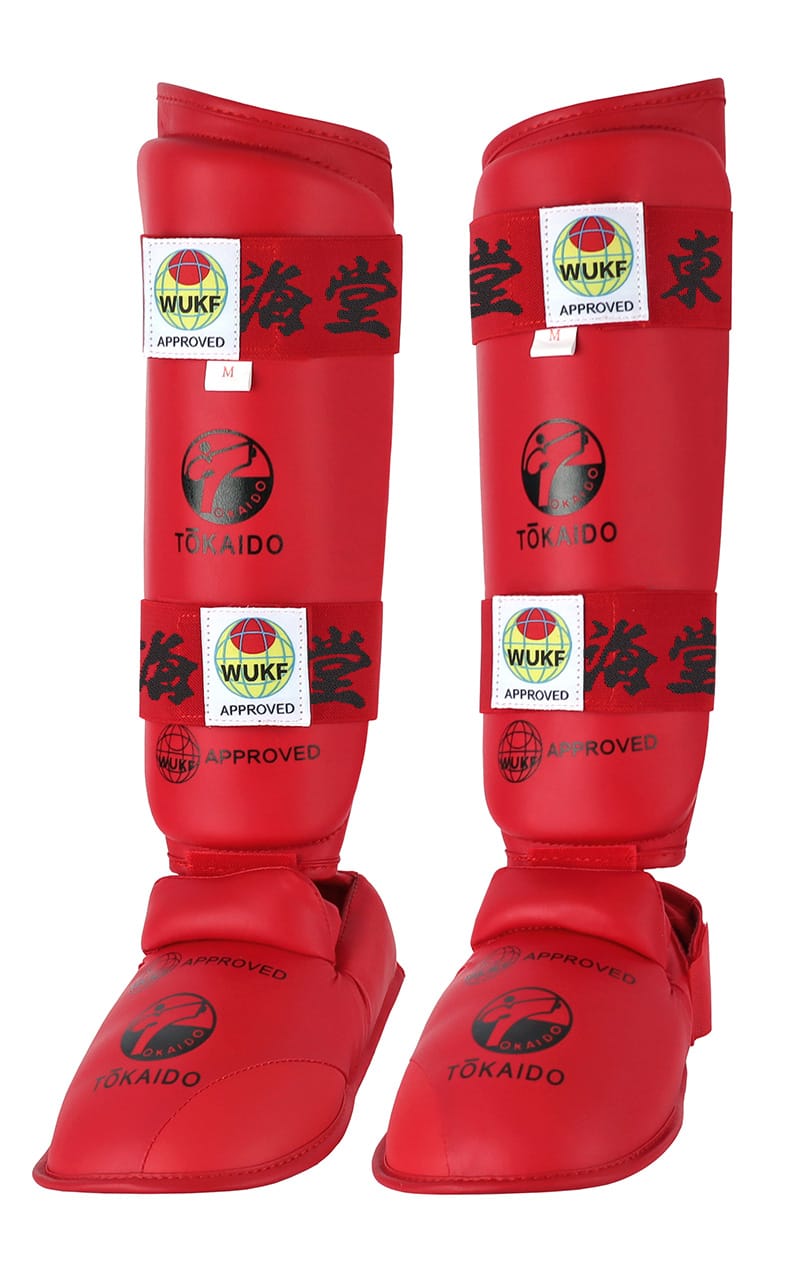 TOKAIDO Kanji Karate Shin / Foot Guard, WUKF