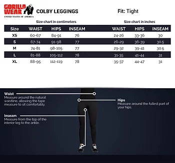 Gorilla Wear Colby Leggings, grey