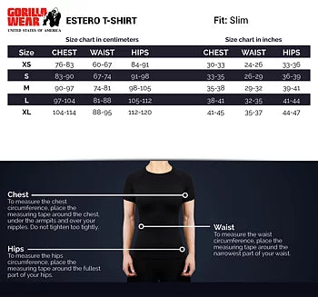Gorilla Wear Estero T-Shirt, black